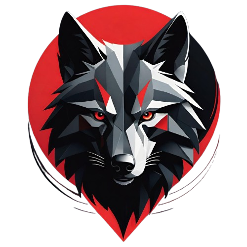 Lobo dormindo pixel